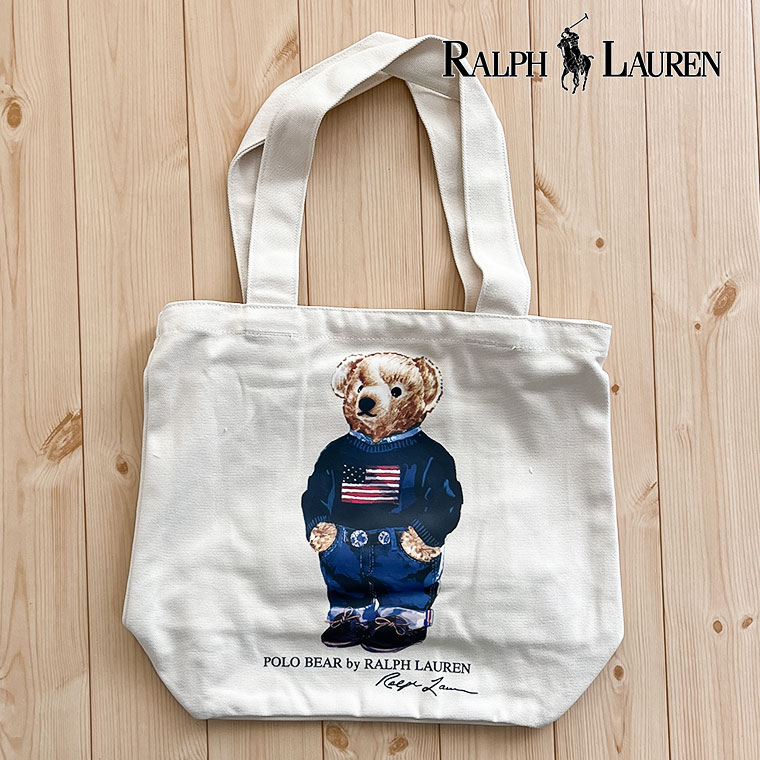 ラルフローレン POLO RALPH LAUREN RLAN POLO BEAR TOTE 9AR021 W3Y トートバッグ