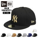 ニューエラ 帽子 59FIFTY MLB NY ニューヨーク・ヤンキース ロサンゼルス・ドジャース キャップ 大きいサイズ ブランド 深め 正規品 ユニセックス...