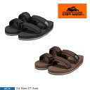 クリフメイヤー サンダル メンズ 軽量 軽い ダブルベルト アウトドア レジャー 夏 コンフォートサンダル つっかけ 履きやすい 疲れにくい スライドサンダル 黒 ブラック ブラウン KRIFF MAYER 9924