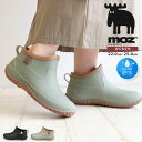 モズ moz レインブーツ レディース ショート 軽い 完全防水 おしゃれ TPE ゆったり 幅広 履きやすい シンプル かわいい 無地 通勤 通学 農作業 ガ...