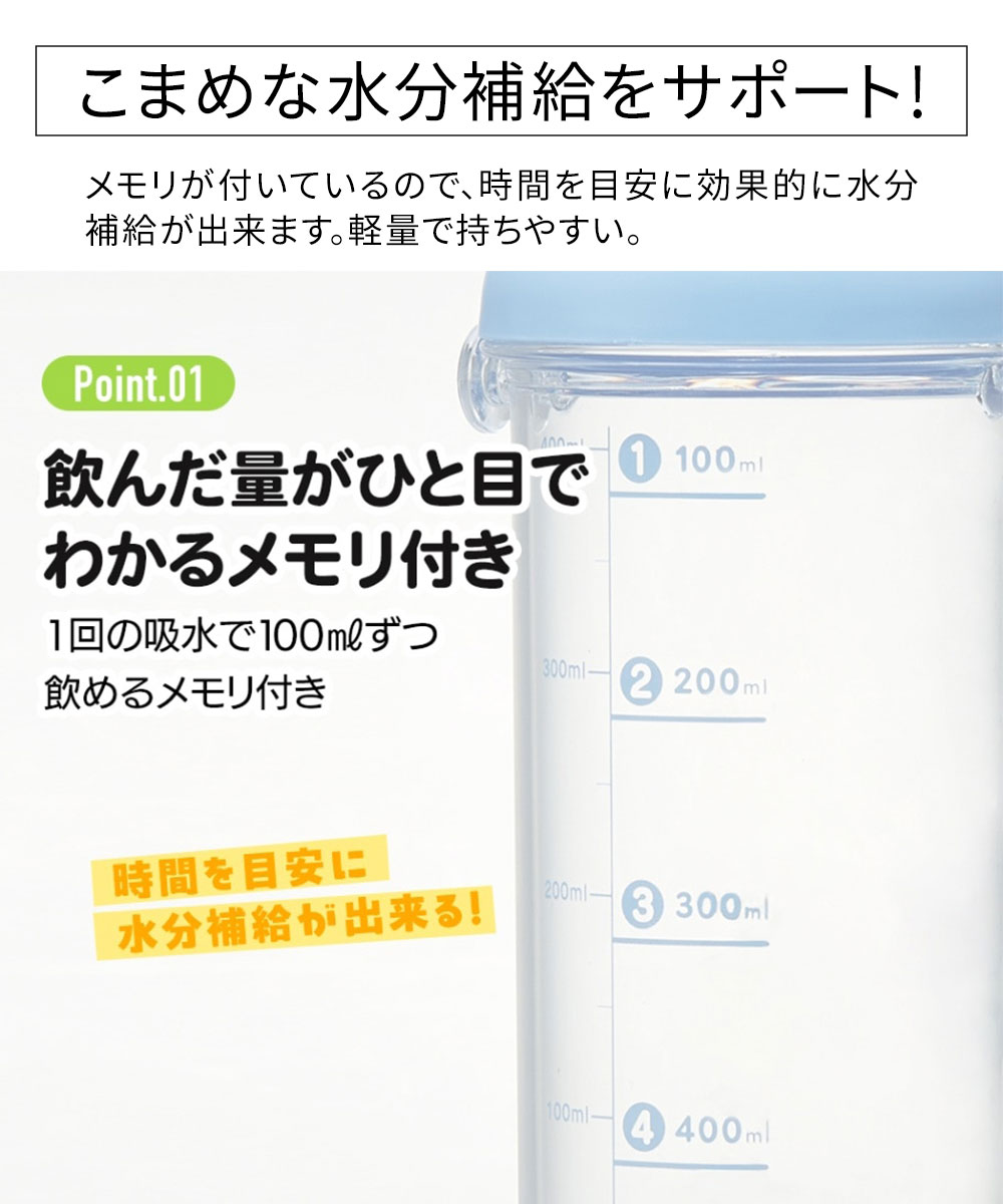 ＼今だけ10%OFF／ 水筒 キッズ 480ml 健康クリアマーカーボトル 直飲み ワンプッシ...
