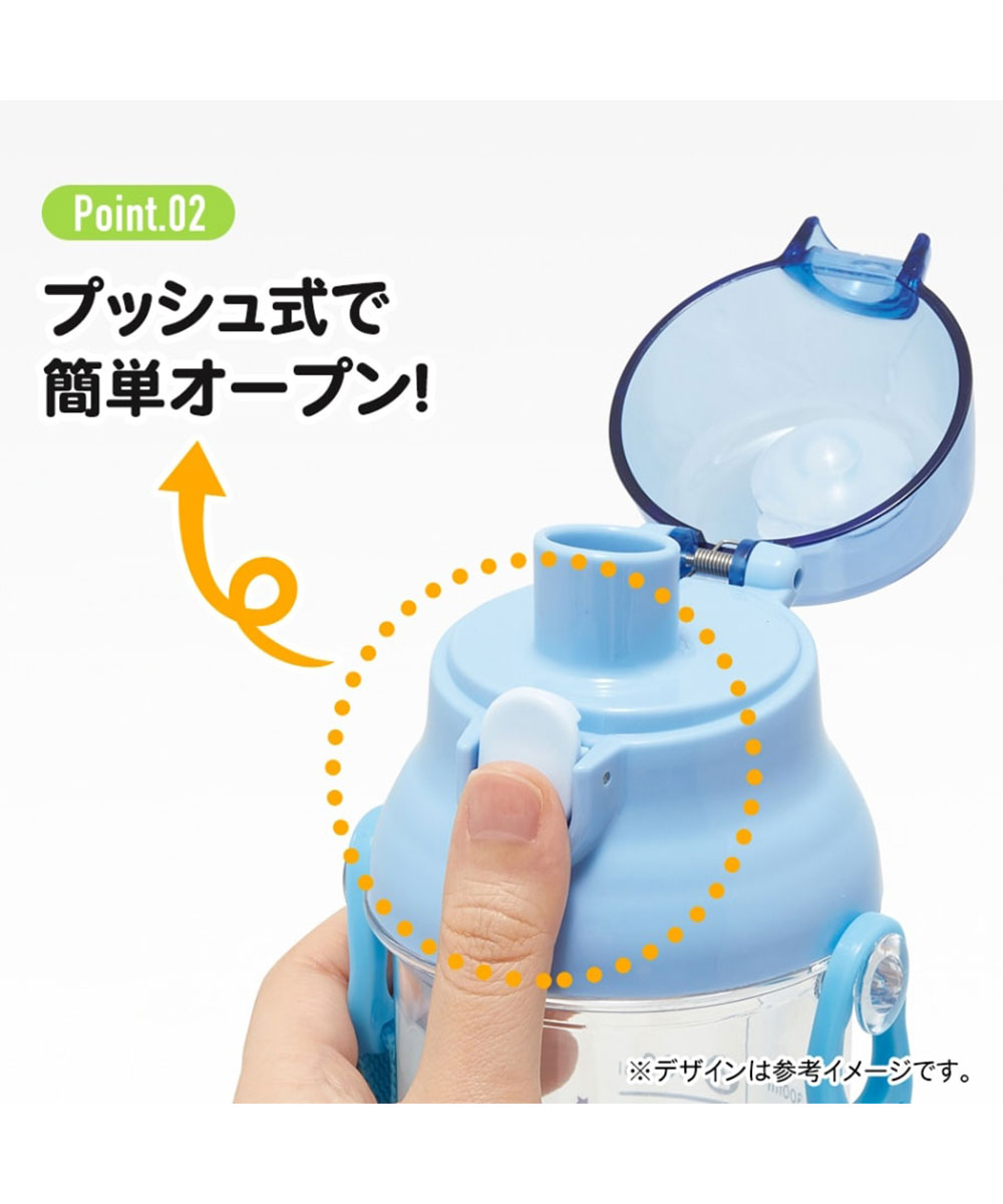 ＼今だけ10%OFF／ 水筒 キッズ 480ml 健康クリアマーカーボトル 直飲み ワンプッシ...