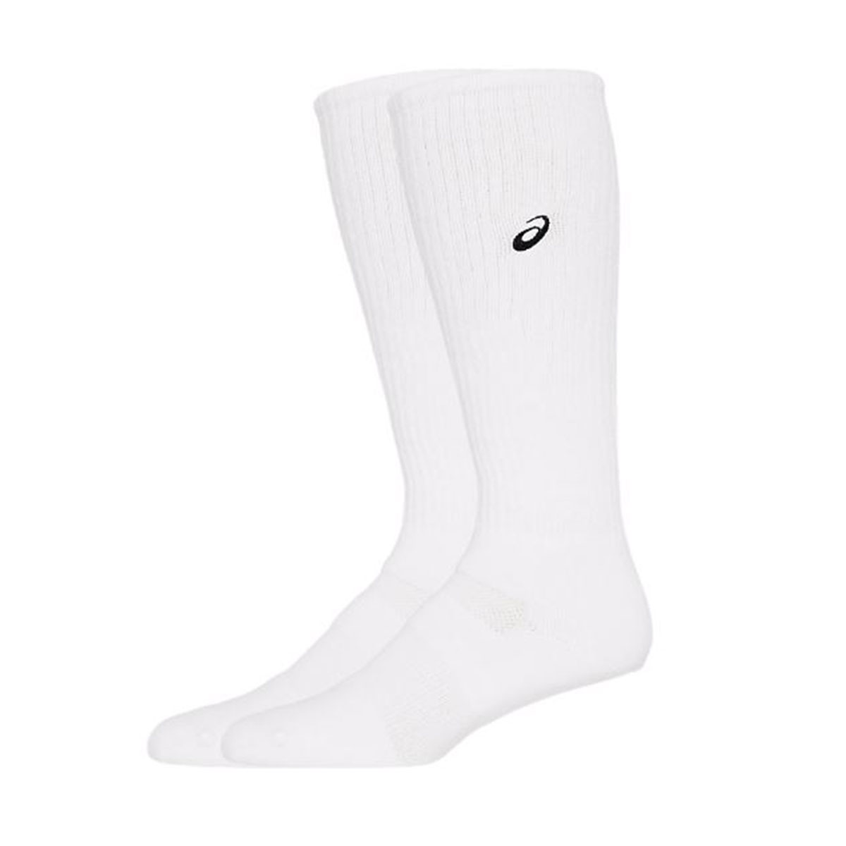 アシックス asics ハイソックス レディース メンズ 厚手 ジュニア バレーボール ソックス ロング 靴下 ワンポイント ロゴ ロングソックス スポーツ バレー 中学生 高校生 定番 トレーニング 部活 試合 練習 くつした 白 ホワイト 人気 3053A136