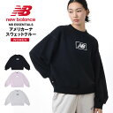 ニューバランス スウェット レディース トップス トレーナー フード スポーツ キャンプ アウトドア ロゴ 黒 ブラック グレー ピンク New Balance...