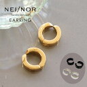 Nei/nor イヤリング お肌に優しい つけっぱなしok サージカルステンレス 316L ジェンダーレス ファッション アクセサリー 錆に強い 変色しにくい ...