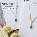 Nei/nor ネックレス 首飾り お肌に優しい つけっぱなしok サージカルステンレス 316L ジェンダーレス ファッション アクセサリー 錆に強い 変色し...