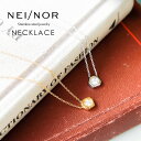 Nei/nor ネックレス 首飾り お肌に優しい つけっぱなしok サージカルステンレス 316L ジェンダーレス ファッション アクセサリー 錆に強い 変色し...