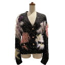 CHANEL【シャネル】カーディガンブラック&マルチカラーレディース 【USED】