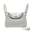 【セール限定価格】HERMES【エルメス】リンディ 26 ヴェルソグリパール/ヴェールヴェルティゴシルバー金具 スイフト W刻印【NEW】