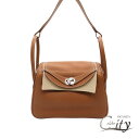 【SALE限定価格】HERMES【エルメス】リンディ 26ゴールド/シルバー金具トリヨンクレマンスW刻印【NEW】