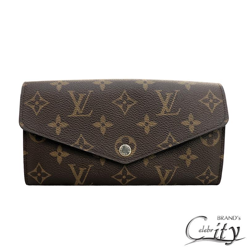 LOUIS VUITTON【 ルイヴィトン】ポルトフォイユ・サラモノグラムキャンバスカラーブラウン/ゴールド金具M60531レディース 【未使用品】