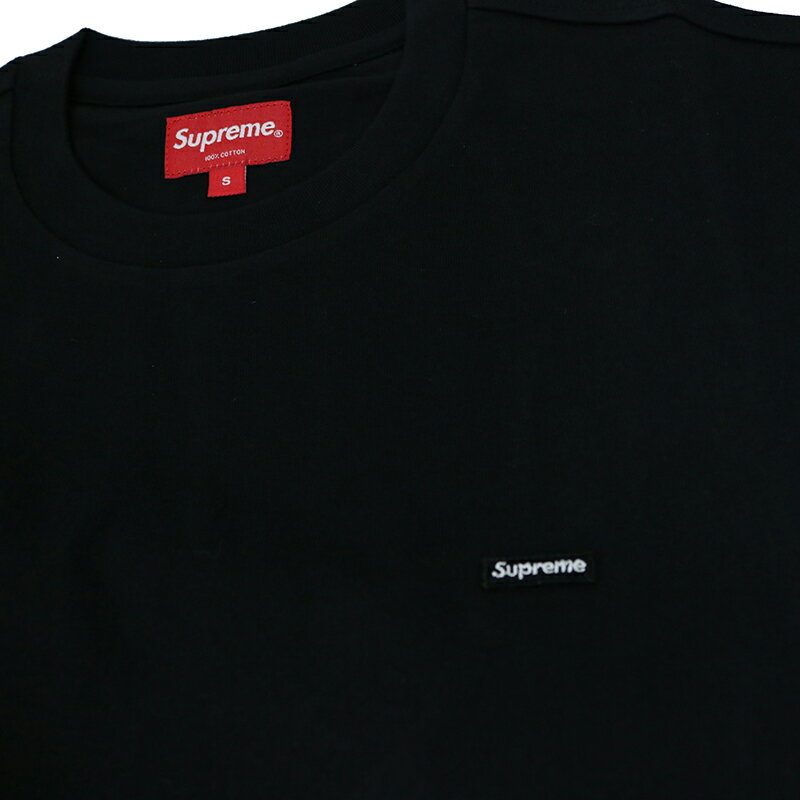 Supreme【シュプリーム】Small Box Teeコットン/ブラックユニセックス【NEW】