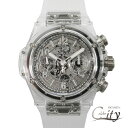 値下げ!HUBLOT【ウブロ】ビック バン ウニコ サファイア441.JX.4802.RT 世界限定500本サファイアクリスタル スケルトン文字盤メンズ【USE...