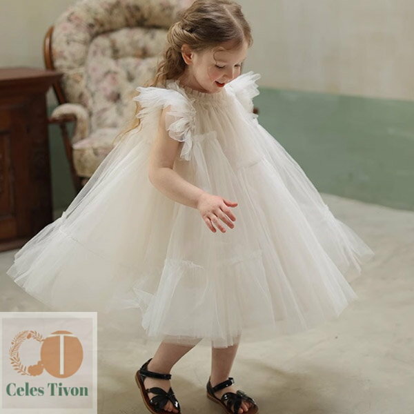 ベビードレス ベビー ドレス キッズドレス ベビー服 女の子 プリンセス ワンピース セレモニー セレモ..