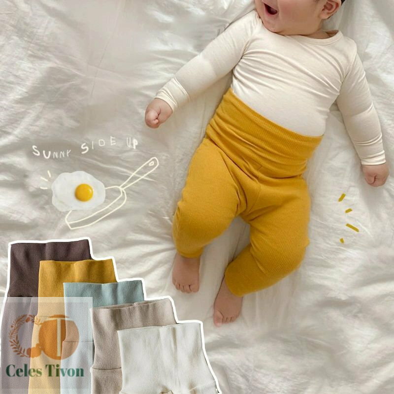 レギンス ベビー キッズ 子供服 ストレッチ 女の子 男の子 スパッツ リブ 10分丈 伸縮性 無地 コットン ズボン パンツ ずぼん ホワイト ブラウン ベージュ ブルー イエロー グレー 60 70 80 90 100