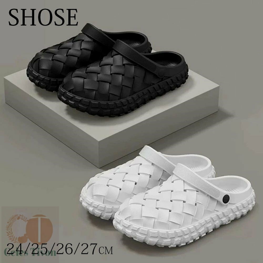 クロッグ サンダル つっかけサンダル 軽量 2way メンズ サンダル 夏 サボサンダル クロッグサンダル ビーチサンダル 編みサンダル メンズ おしゃれ さんだる 水遊び アウトドア 水陸両用 外履き 軽量 通気 滑り止め 大きいサイズ 紳士サンダル 24.5 25.5 26.5 27.5cm