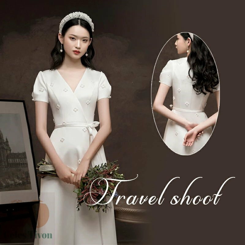 海外挙式 wedding dress 花嫁 二次会 ブライダル ウェディングドレス オフショルダー 結婚式 前撮りドレス サテン シンプル ロングドレス 海外旅行 リゾートドレス 挙式 フォーマル プリンセス パーティードレス レディース 成人式 演奏会 セミオーダー