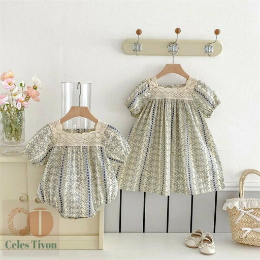 ベビー服 姉妹コーデ 姉妹リンク レース ロンパース ワンピース ベビードレス 半袖 女の子 キッズドレス 春 夏 夏服 子ども 子供 新生児 赤ちゃん 姉妹 お揃い おしゃれ かわいい 出産祝い 韓国 花柄ワンピース ベビー服 姉妹コーデ 姉妹リンク レース ロンパース ワンピース ベビードレス 半袖 女の子 キッズドレス 春 夏 夏服 子ども 子供 新生児 赤ちゃん 姉妹 お揃い おしゃれ かわいい 出産祝い 韓国 花柄ワンピース