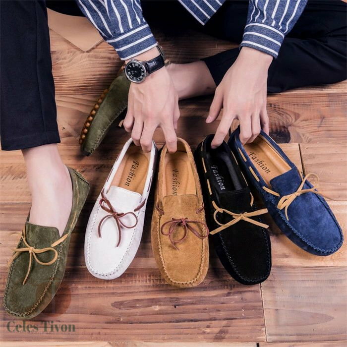 ドライビングシューズ メンズ ビジネスシューズ ローファー フォーマル靴 春夏 通気性 本革 革靴 スリ..