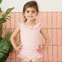子供 水着 女の子 ワンピース オールインワン キッズ 水着 こども 子ども ジュニア 女児 110cm 120cm 130cm 140cm 150cm 小学生 肩フリル おしゃれ かわいい 水遊び プール 海 川