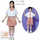 キッズダンス衣装 学院風 女の子 男の子 制服 レッド コーラス 詩の朗読 hiphop K-pop 舞台 団体服 子供服 演出服 キッズ ダンスウェア 体育祭 文化祭 学園祭 半袖 シャツ スカート ショートパンツ チェック柄 ステージ衣装 110 120 130 140 150 160 170 180