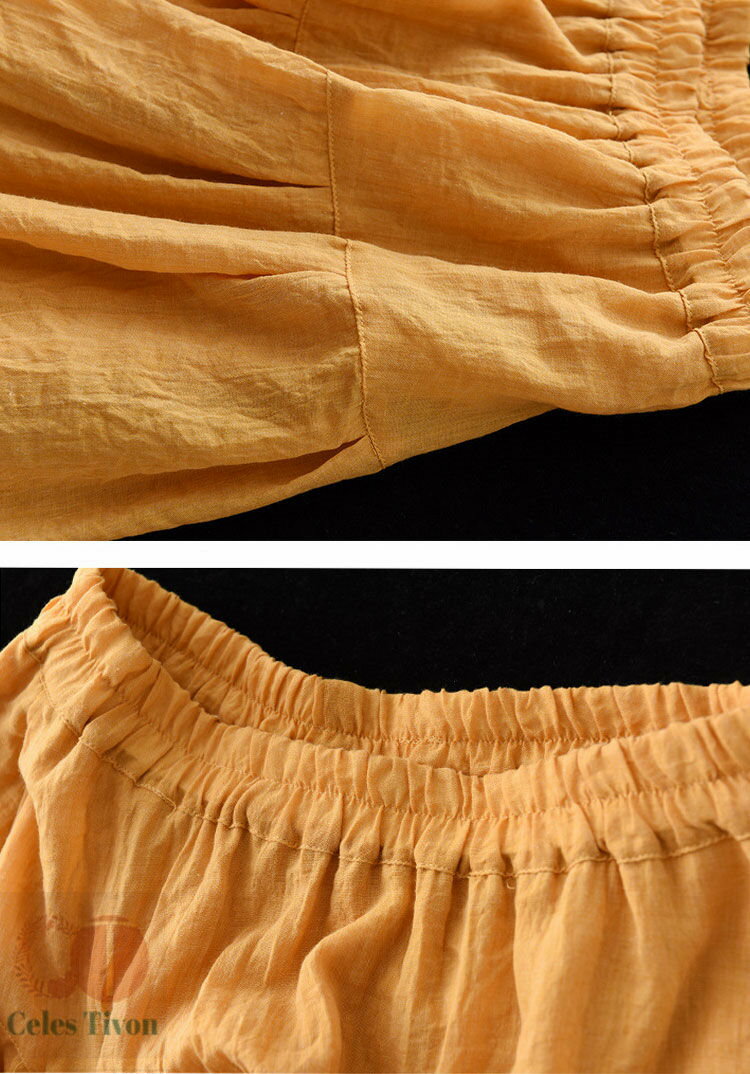 ロングスカート レディース 綿 麻 リネンスカート ロング丈 ハイウエスト スカート ドッキング 裏地付き ウエストゴム ボトムス 無地 ロング フレアスカート Aライン フレア 体型カバー ゆったり きれいめ カジュアル 綿麻風 タックスカート 夏 春 秋 通勤 送料無料