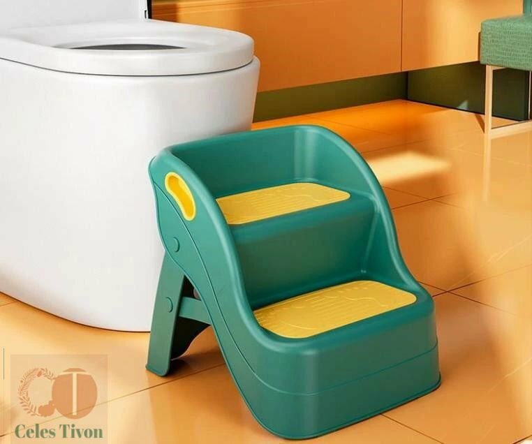 踏み台 子供 フットスツール トイレ用 滑り止め 取り外し可能 耐荷重 可愛い 耐久性 耐荷重 椅子 収納..