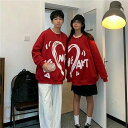ペアルック トレーナー ブランド ペアルック カップル お揃い 服 レディース おしゃれ 秋 カップル ペアルック パーカー 韓国 大きいサイズ ペアルック 冬...