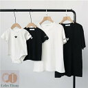 親子 ペアルック tシャツ 夏服 親子コーデ 赤ちゃん ロンパース 親子ペアtシャツ 半袖 コーデ 夏 tシャツ 家族 お揃い tシャツ ブランド 大人 子供 ...