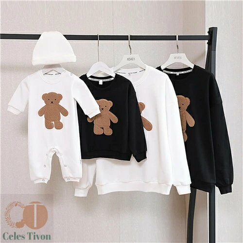 親子 ペアルック 赤ちゃん トレーナー 親子 ペアルック 綿 親子ペアルック 冬 トップス ゆったり ママ ..