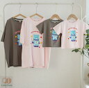 親子 ペアルック tシャツ 夏服 ペア クマ Tシャツ 夏服 親子コーデ 親子お揃い ペアルック 親子 ペアtシャツ 半袖 トップス 大人 キッズ 子供服 男の...