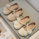 ベビーシューズ フォーマルシューズ キッズ 子供靴 パンプス パール リボン 春秋 ストライプ 女の子 キッズシューズ ジュニア ベビー靴 疲れにくい 履きやす...