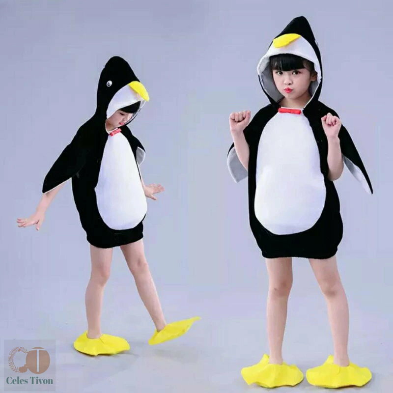 着ぐるみ ペンギン キッズ ハロウィン 衣装 子供 動物服 ペンギン コスプレ コスチューム 女の子 男の..