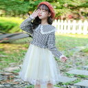 ワンピース レースドレス 長袖 夏 韓国子供服 ジュニア dress 通学/通園 ワンピ キッズ用プルオーバー 韓国 子ども服 春 秋 女の子 キッズ用 バレンタイン プレゼント