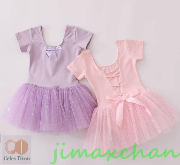 新生活 サマー ワンピース 女の子 レオタード バレエ 演出 体操 発表会 ダンス衣装 キッズ ジュニア ダンスウェア レッセン着 ダンスウェア 児童 表演服 ...