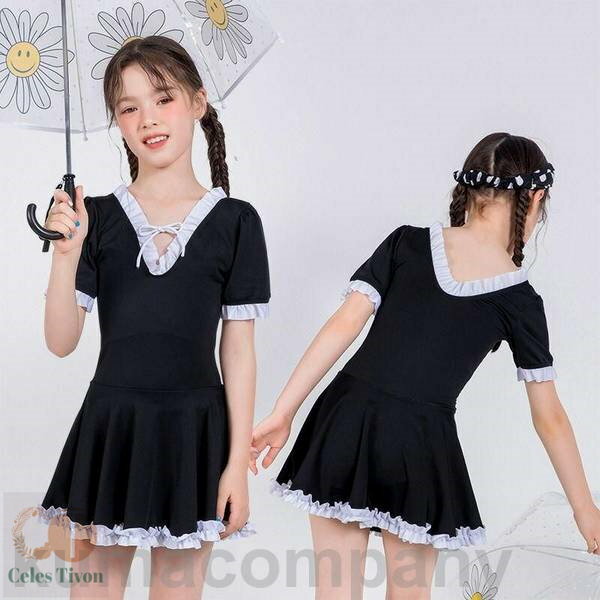 子供水着 20-30kg 4カラー 無地 シンプル キッズ 子供 水着 女の子 ワンピース 女の子 ガールズ キッズ 子ども用 スクール水着 みずぎ 赤ちゃん ...