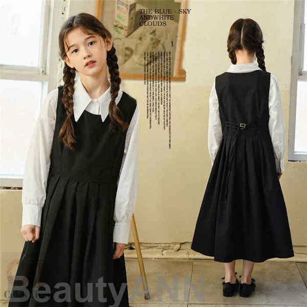 新生活 入学スーツ セットアップ 子供服 サロペット 女の子 キッズ 長袖 ブラウス 2点セット 子供 入園式 卒業式 ワンピース サスペンダースカート 発表会...