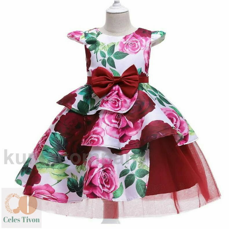 子供ドレスドレス 女の子 ワンピース レース チュールワンピース フラワーガール ジュニアピアノ発表会 花嫁 コンクール ロングドレス 結婚式 キッズドレス ノ...