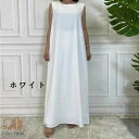 新生活 人気 ラウンドネック ノースリーブ ロング ローブ ドレス