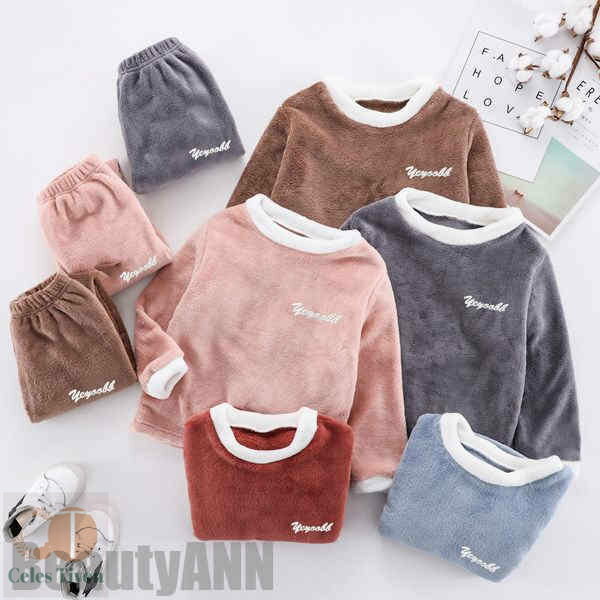 新生活 もこもこパジャマ ボア ルームウェア セットアップ 起毛 長袖 こども おしゃれ オシャレ キッズ 子供 ジュニア 男の子 女の子 可愛い 男の子 女の...