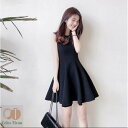 ミニワンピース レディース ノースリーブ セクシー ブラック 大きいサイズ パーティードレス 結婚式 着痩せ 上品 夏 母の日 プレゼント