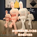新生活 うさぎぬいぐるみ 兎 クッション ぬいぐるみ 抱っこクッション ウサギ 50cm 80cm 100cm もっちりクッション 抱きまくら 抱き枕 面白い 可愛い おしゃれ フワフワ 癒しグッズ 癒し 枕 ソファー ベッド 床 プレゼント