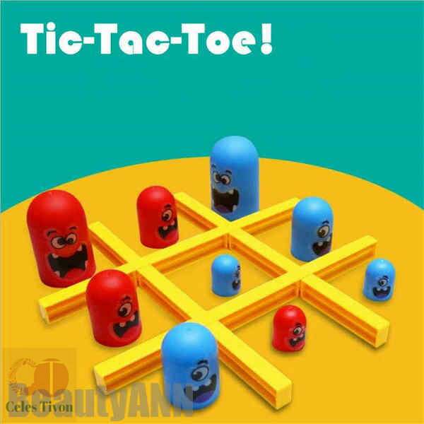 新生活 マルバツゲーム Tic-Tac-Toe! ボードゲーム 卓上ゲーム こども 室内 遊び おうち時間 海外 知育玩具 誕生日プレゼント どれがいっしょデュ...