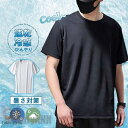 新生活 半袖 tシャツ メンズ カットソー メッシュ 夏 インナー アンダーウェア 接触冷感 吸汗 速乾 通気性 ドライ ストレッチ UVカット 快適 無地 プ...