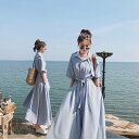 シャツワンピース レディース Aラインスカート きれいめ マキシ 春 秋 半袖 オシャレ大人 ゆったり新作 ロングワンピース ワンピース 20代 30代 40代 母の日 プレゼント