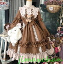 新生活 サマー /Lolita系/熊doll 長袖/ワンピース JSK ドレス変装/ロリータ トップス 萌え レディース ゴスロリ トップス 吊りスカート