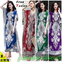 新生活 気楽暮らし Vネック ペイズリー柄マキシ ボタニカル柄マキシ 着痩せる ウエスト紐付 ロング丈マキシ 総柄 タイル柄 ロング丈マキシワンピース スリット