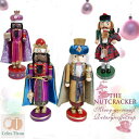 くるみ割り人形 置物 木製 国王人形 スコットランド バグパイプ 祝日 手作り 40cm 工芸品 洋風 部屋 雑貨 逸品 結婚式 クリスマス 新築祝い 装飾 結...