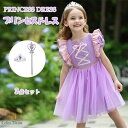 ハロウィン プリンセス ドレス パープル コスプレ衣装 子供服ドレス 女の子 なりきり プリンセス ワンピース お姫様 ピアノ 発表会 七五三 3点セット 仮装...