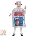 ハロウィンコスチューム ロボット 子供用 面白い コスプレ 可愛い 変装 中性 着ぐるみ おもしろい パンティー帽 誕生日パーティー 遊戯会 Cosplay カ...